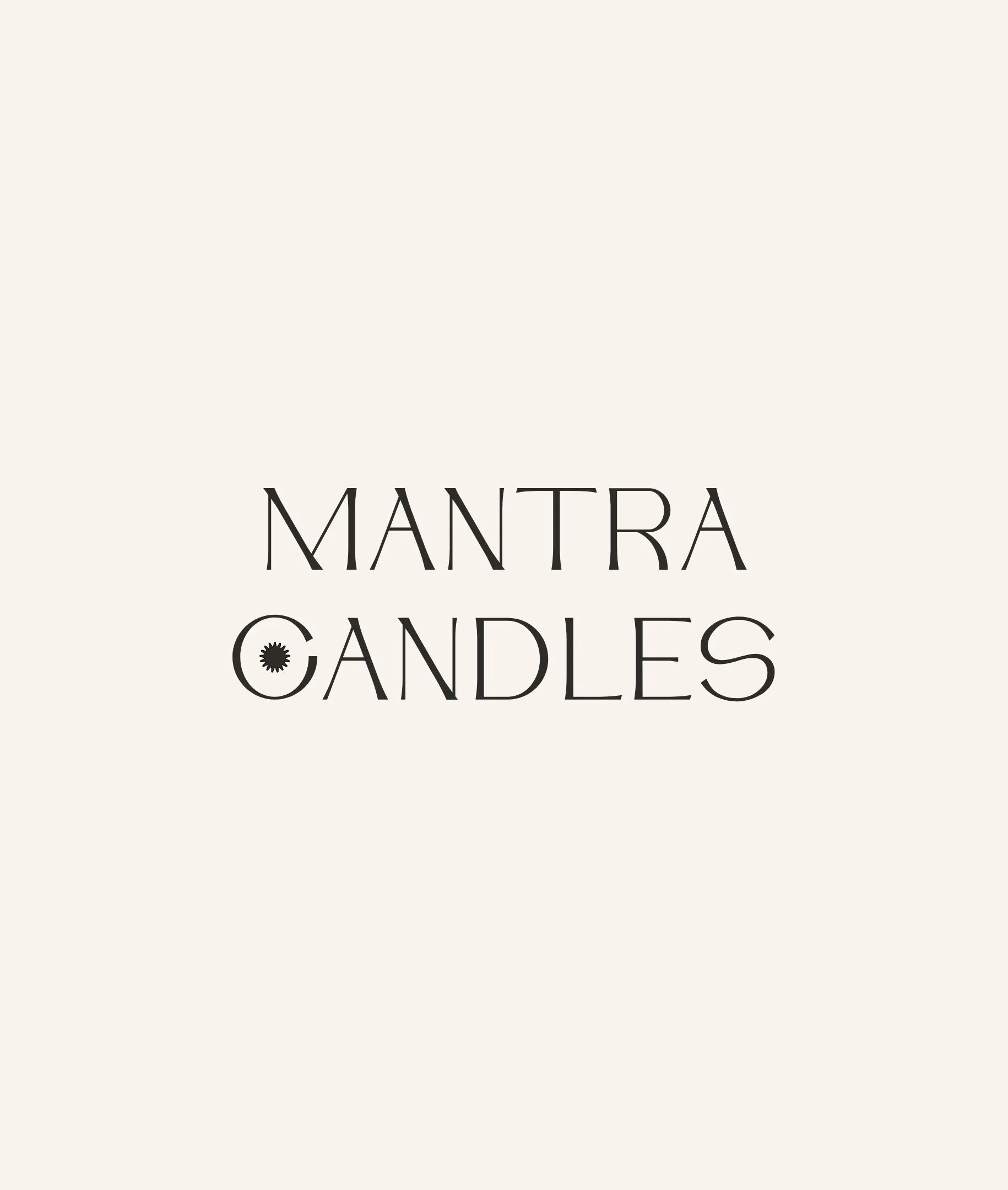 Mantra Candles Melbourne Based Graphic and  Designer Elisa Gilis